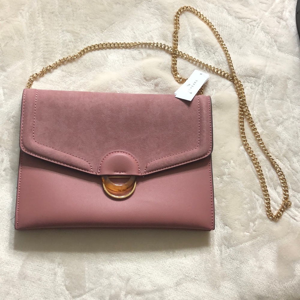 Topshop Cairo Faux Leather Crossbody